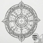 Tattoo sketch an abstract representation of t… – tattoo sketch (№1752987947_0, 20.07.2025 05:05) — tattoovalue.net