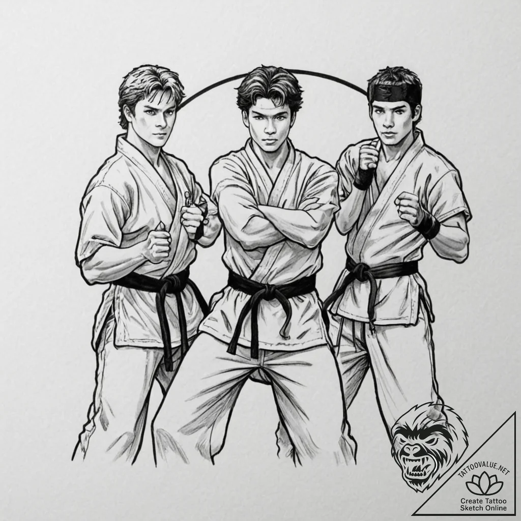 A neo-traditional tattoo of the main characte... - tattoo sketch (№1752990144_0, 20.07.2025 05:42) — tattoovalue.net