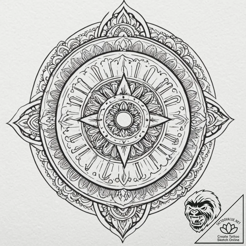 Tattoo design an old-school arcade joystick w... - tattoo sketch (№1752991158_0, 20.07.2025 05:59) — tattoovalue.net