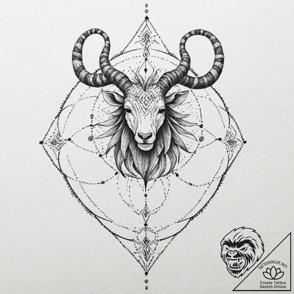 Tattoo design a dotwork pattern that subtly f... - tattoo sketch (№1752992764_0, 20.07.2025 06:26) — tattoovalue.net