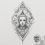 категория 1: научная фантастика (sci-fi) – 25… – tattoo sketch (№1752995384_0, 20.07.2025 07:09) — tattoovalue.net