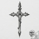 A person getting a traditional tattoo., artis… – tattoo sketch (№1752998979_0, 20.07.2025 08:09) — tattoovalue.net