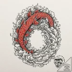 Tattoo design a stylized portal to another di… – tattoo sketch (№1753001174_0, 20.07.2025 08:46) — tattoovalue.net