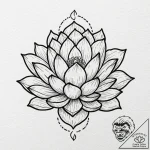 Tattoo design a stylized “respawn” symbol eme… – tattoo sketch (№1753003796_0, 20.07.2025 09:29) — tattoovalue.net