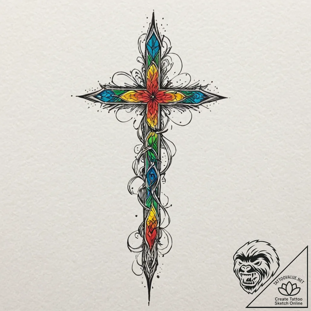 2. рўрір°сђрѕр¶рёс‡ (рћрірѕрѕсњ, рќрµр±рµсѓрѕ... - tattoo sketch (№1753006296_0, 20.07.2025 10:11) — tattoovalue.net