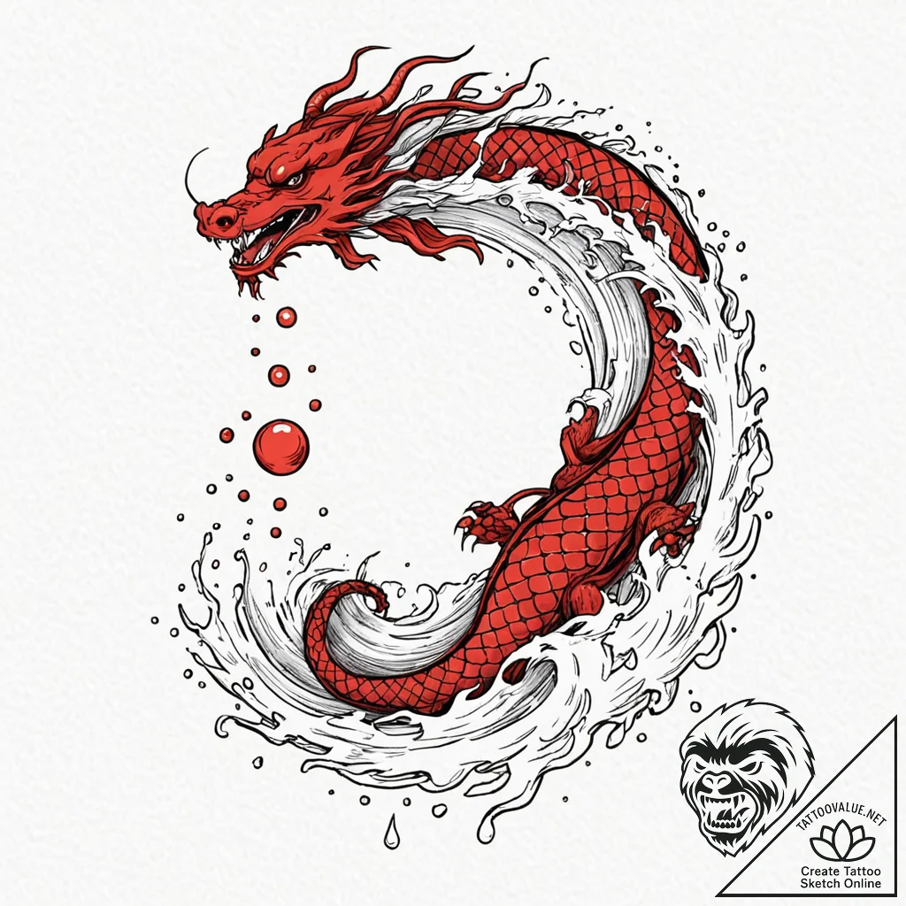 Tattoo design a cancer symbol created from fl... - tattoo sketch (№1753006382_0, 20.07.2025 10:13) — tattoovalue.net
