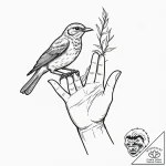 Tattoo sketch: a close-up of lada’s hand gent… – tattoo sketch (№1753007142_0, 20.07.2025 10:25) — tattoovalue.net