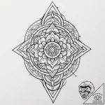 Tattoo design a brain with a joystick growing… – tattoo sketch (№1753008493_0, 20.07.2025 10:48) — tattoovalue.net