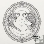 Tattoo design realistic pisces fish, scales s… – tattoo sketch (№1753009171_0, 20.07.2025 10:59) — tattoovalue.net
