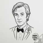 A sketch of the fifth doctor from doctor who… – tattoo sketch (№1753011030_0, 20.07.2025 11:30) — tattoovalue.net
