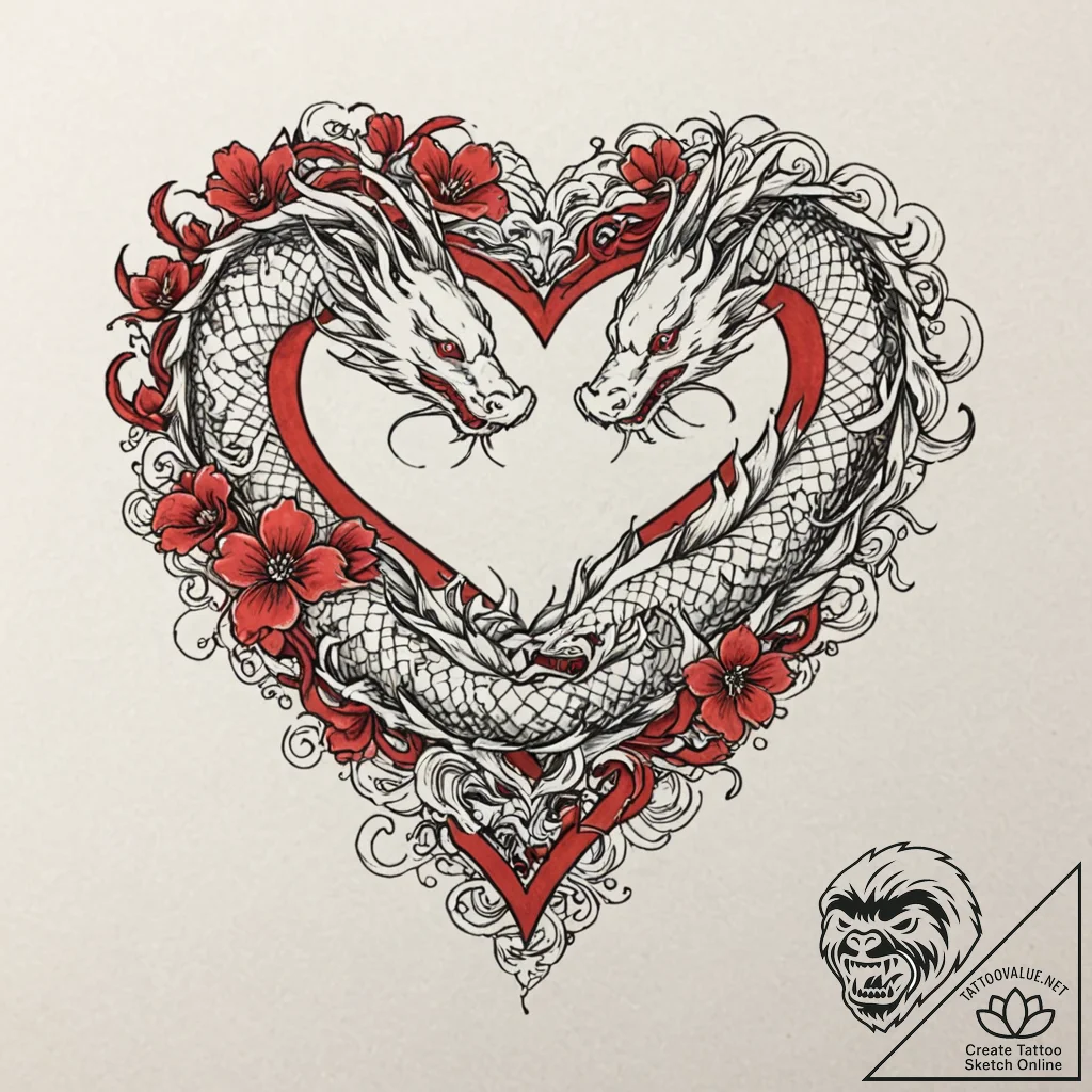 Tattoo design a pair of minimalist fingerprin... - tattoo sketch (№1753012043_0, 20.07.2025 11:47) — tattoovalue.net