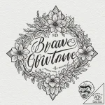 Tattoo sketch a single, empowering word (e.g…. – tattoo sketch (№1753015425_0, 20.07.2025 12:43) — tattoovalue.net