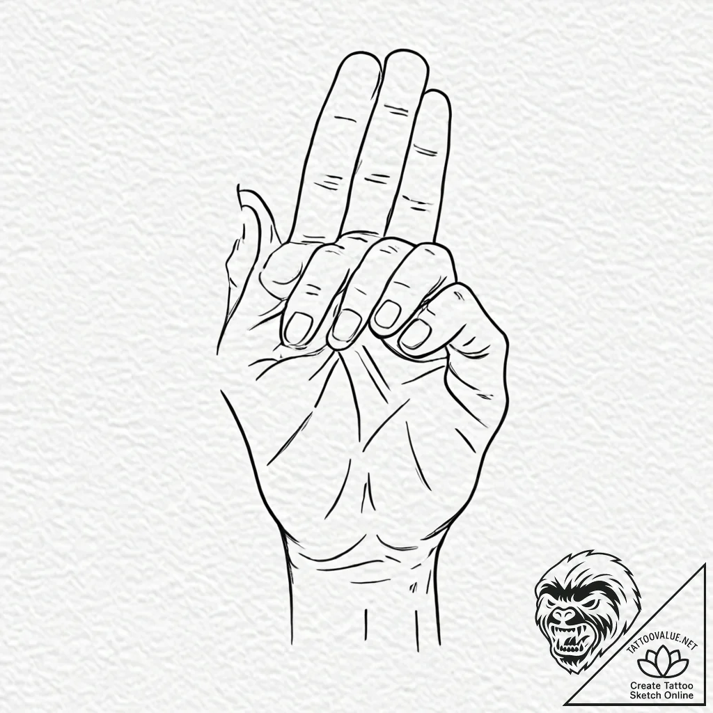 Tattoo sketch a child's hand holding an adult... - tattoo sketch (№1753015848_0, 20.07.2025 12:50) — tattoovalue.net