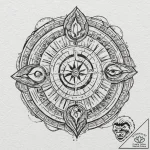 Tattoo sketch a zodiac symbol drawn on a piec… – tattoo sketch (№1753025705_0, 20.07.2025 15:35) — tattoovalue.net