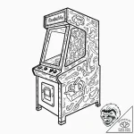 Tattoo sketch a silhouette of an arcade claw… – tattoo sketch (№1753027354_0, 20.07.2025 16:02) — tattoovalue.net