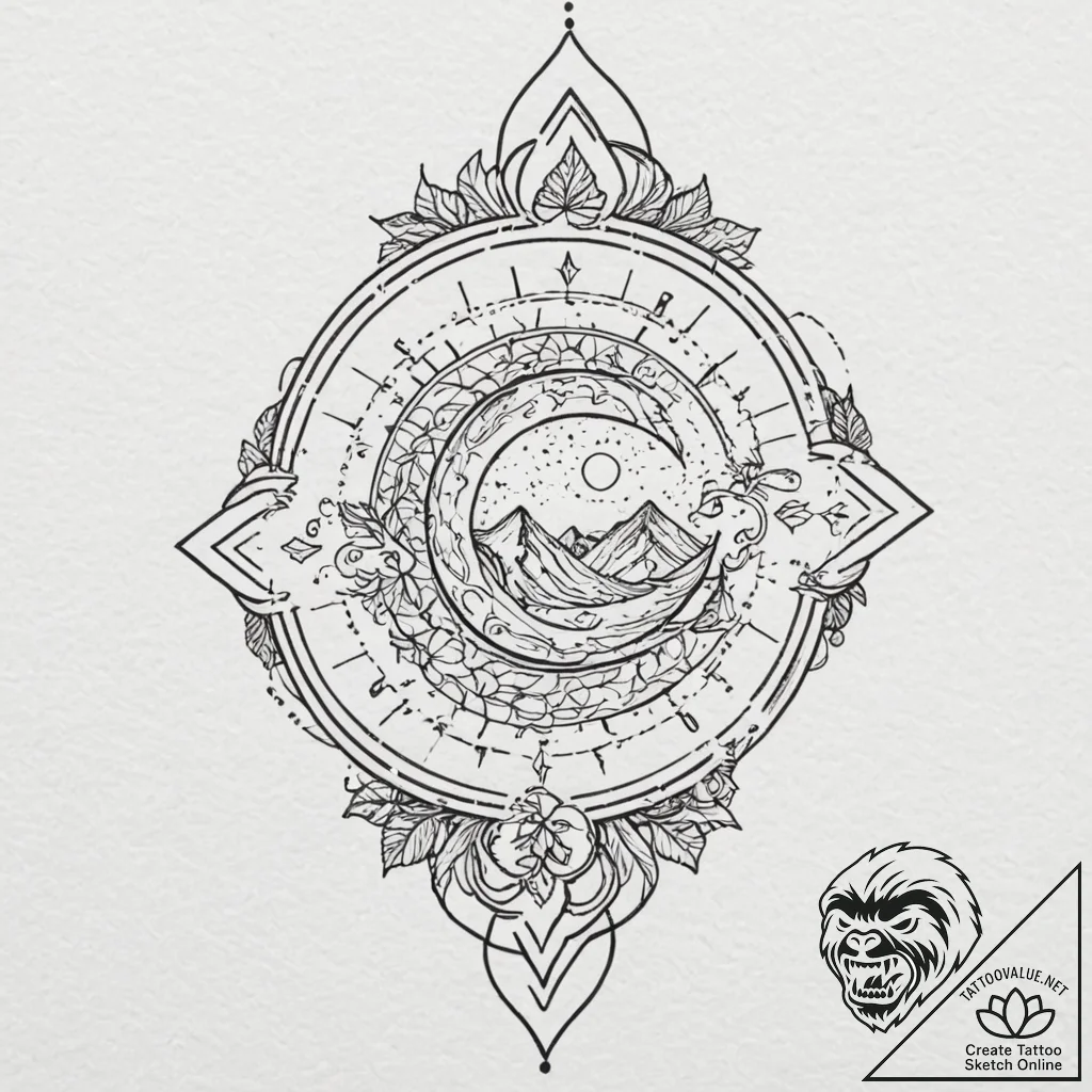 р“сђсѓрїрїр° 22: рўрѕрѕрєрёрµ р›рёрѕрёрё рё р... - tattoo sketch (№1753030006_0, 20.07.2025 16:46) — tattoovalue.net