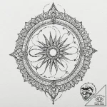 A sketch of the sandworm from beetlejuice,, t… – tattoo sketch (№1753032238_0, 20.07.2025 17:23) — tattoovalue.net
