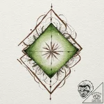 Tattoo sketch: abstract watercolor splashes o… – tattoo sketch (№1753034640_0, 20.07.2025 18:04) — tattoovalue.net