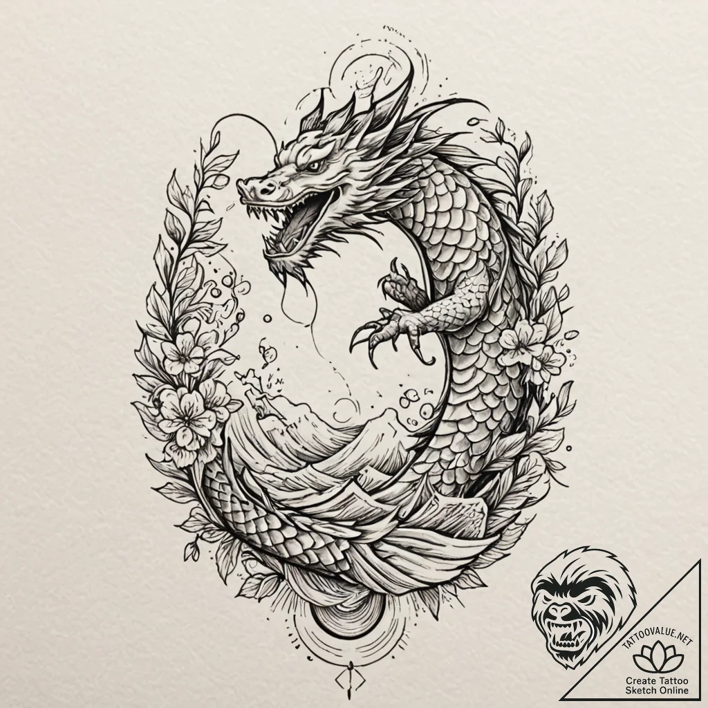 очень странные дела (stranger things), tattoo... - tattoo sketch (№1753035380_0, 20.07.2025 18:16) — tattoovalue.net