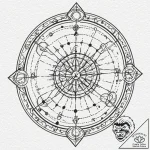 Tattoo design a geometric sphere with the zod… – tattoo sketch (№1753035464_0, 20.07.2025 18:17) — tattoovalue.net