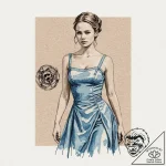 A sketch of the main characters from westworl… – tattoo sketch (№1753035547_0, 20.07.2025 18:19) — tattoovalue.net