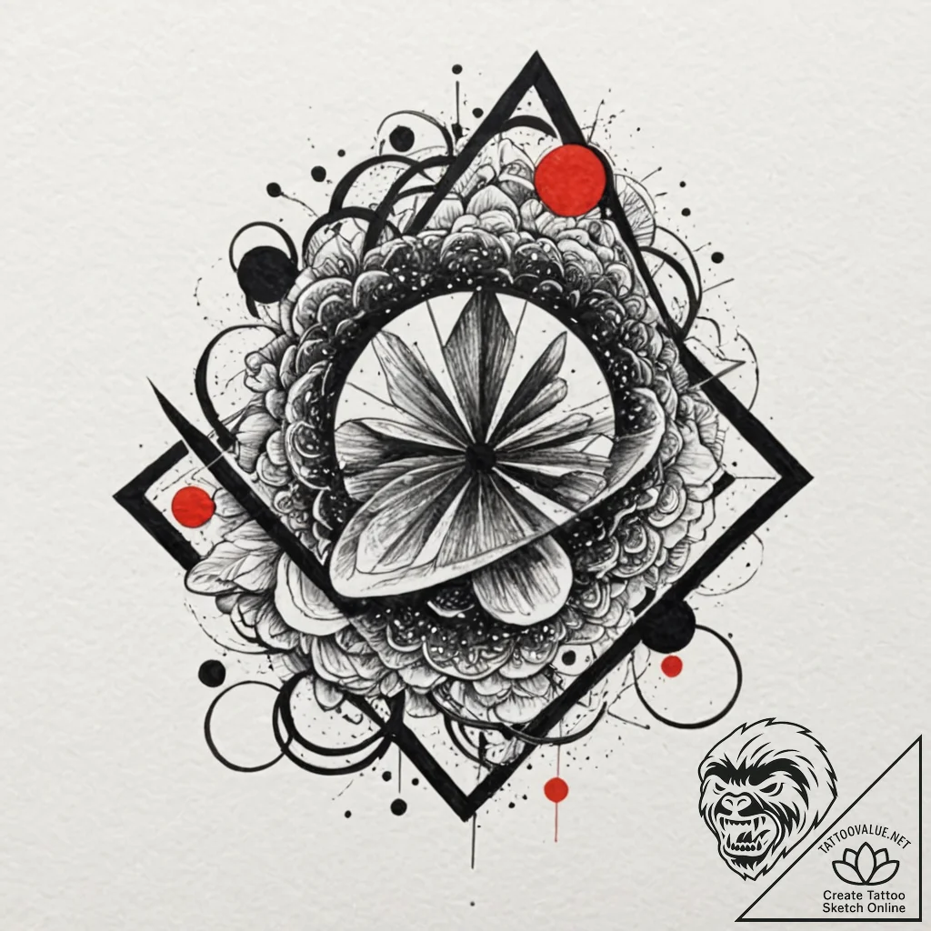 р“сђсѓрїрїр° 19: рђр±сѓс‚сђр°рєс‚рѕс‹рµ рё р“... - tattoo sketch (№1753036372_0, 20.07.2025 18:32) — tattoovalue.net