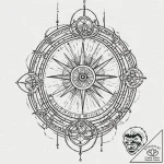 Tattoo sketch an abstract “wall” of interconn… – tattoo sketch (№1753039257_0, 20.07.2025 19:20) — tattoovalue.net