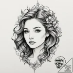 Tattoo design a subtle depiction of a persona… – tattoo sketch (№1753039919_0, 20.07.2025 19:31) — tattoovalue.net