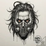 146. (mad max: fury road) trash polka tattoo… – tattoo sketch (№1753040165_0, 20.07.2025 19:36) — tattoovalue.net
