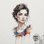 A neo-traditional tattoo of the main characte… – tattoo sketch (№1753048092_0, 20.07.2025 21:48) — tattoovalue.net