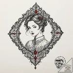Tattoo design a stealth character’s silhouett… – tattoo sketch (№1753050156_0, 20.07.2025 22:22) — tattoovalue.net