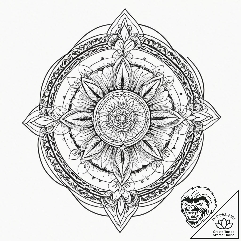 A neo-traditional tattoo of the serenity ship... - tattoo sketch (№1753050980_0, 20.07.2025 22:36) — tattoovalue.net