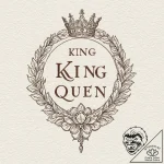 Tattoo design a small, elegant “king” or “que… – tattoo sketch (№1753052713_0, 20.07.2025 23:05) — tattoovalue.net