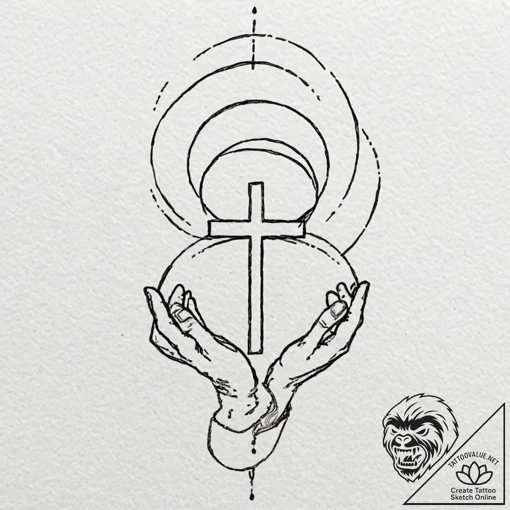 Tattoo design "i feel" text for cancer, with... - tattoo sketch (№1753052877_0, 20.07.2025 23:07) — tattoovalue.net