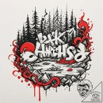 Nature & landscapes, tattoo flash sheet desig… – tattoo sketch (№1753052960_0, 20.07.2025 23:09) — tattoovalue.net