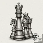 Tattoo design a stylized depiction of a strat… – tattoo sketch (№1753054364_0, 20.07.2025 23:32) — tattoovalue.net