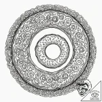 Tattoo design two halves of a donut., concept… – tattoo sketch (№1753057669_0, 21.07.2025 00:27) — tattoovalue.net