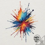 Tattoo sketch a strong, single brushstroke, s… – tattoo sketch (№1753059234_0, 21.07.2025 00:53) — tattoovalue.net