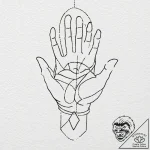 Tattoo design a short, meaningful quote in fi… – tattoo sketch (№1753059317_0, 21.07.2025 00:55) — tattoovalue.net
