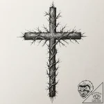 Tattoo sketch cracked earth or concrete, with… – tattoo sketch (№1753059978_0, 21.07.2025 01:06) — tattoovalue.net
