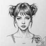 A linework tattoo of leeloo’s multipass., tat… – tattoo sketch (№1753062121_0, 21.07.2025 01:42) — tattoovalue.net