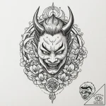 53. tattoo design: a runic compass or a direc… – tattoo sketch (№1753063689_0, 21.07.2025 02:08) — tattoovalue.net