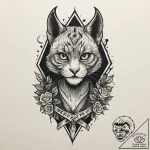 Saw, tattoo sketch design, on a clean white p… – tattoo sketch (№1753065744_0, 21.07.2025 02:42) — tattoovalue.net