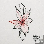 Tattoo design an ethereal glow effect created… – tattoo sketch (№1753068730_0, 21.07.2025 03:32) — tattoovalue.net