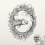 Tattoo sketch a fine line animal silhouette o… – tattoo sketch (№1753068811_0, 21.07.2025 03:33) — tattoovalue.net