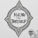 A chicano lettering tattoo of “know thyself”…. – tattoo sketch (№1753070216_0, 21.07.2025 03:56) — tattoovalue.net
