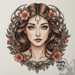 рљрѕрѕрєсђрµс‚рѕс‹рµ р сѓрѕс‹ (рїрѕрїсѓр»сџсђ… – tattoo sketch (№1753072114_0, 21.07.2025 04:28) — tattoovalue.net