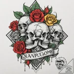 Svarog’s square, artistic tattoo sketch, on a… – tattoo sketch (№1753074754_0, 21.07.2025 05:12) — tattoovalue.net