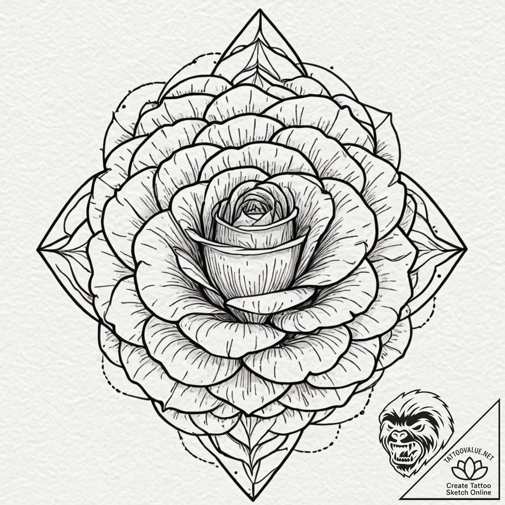 A watercolor sketch of the "rose petal" dream... - tattoo sketch (№1753077154_0, 21.07.2025 05:52) — tattoovalue.net