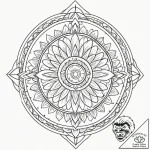 Tattoo design an abstract representation of d… – tattoo sketch (№1753081025_0, 21.07.2025 06:57) — tattoovalue.net